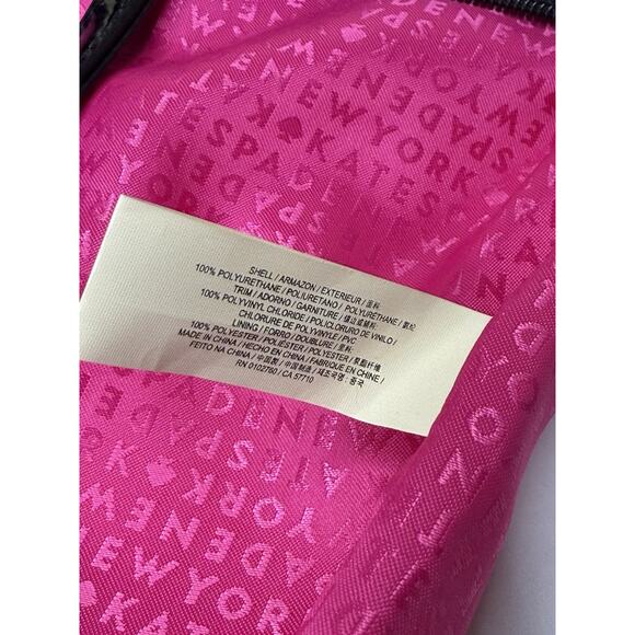 Kate Spade Penn Valley Sophie Tote Large Black Cream Patent PVC Top Handle Bag - Picture 11 of 11